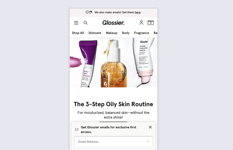  Glossier's App