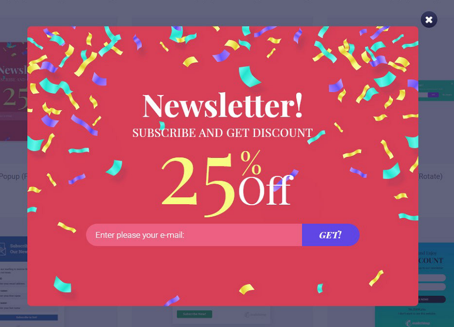 Newsletter Modal